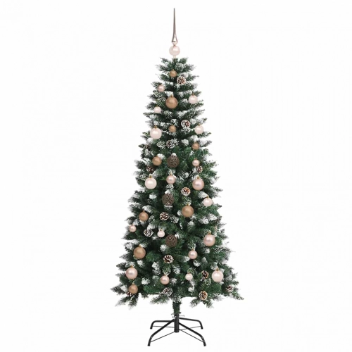 Mākslīgā Ziemassvētku Eglīte Zaļa 150 Cm Pvc Vidaxl