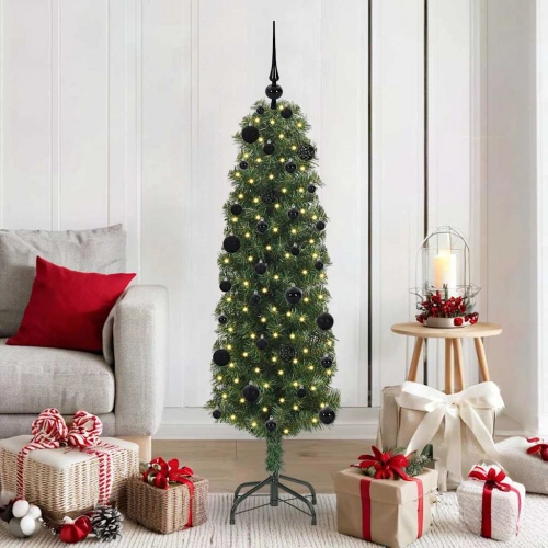 Mākslīgā Ziemassvētku Eglīte Zaļa 150 Cm Pvc Vidaxl