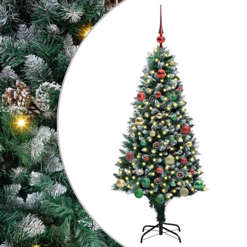 Mākslīgā Ziemassvētku Eglīte Zaļa 150 Cm Pvc Vidaxl