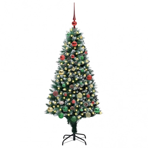 Mākslīgā Ziemassvētku Eglīte Zaļa 150 Cm Pvc Vidaxl