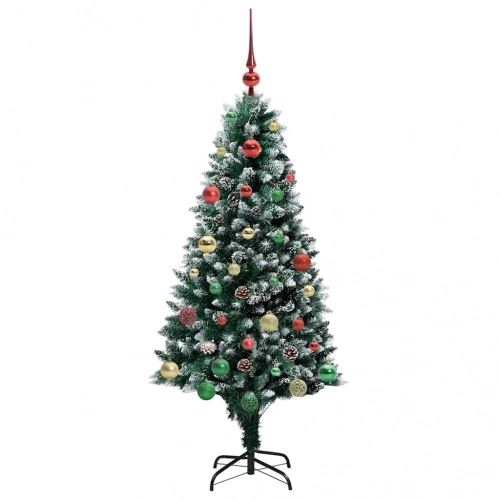 Mākslīgā Ziemassvētku Eglīte Zaļa 150 Cm Pvc Vidaxl