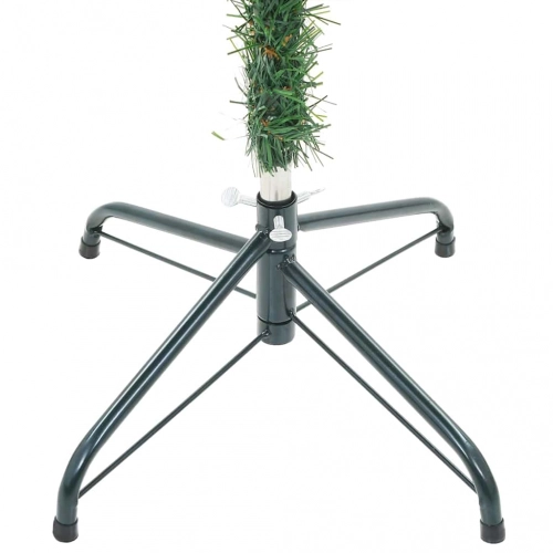 Mākslīgā Ziemassvētku Eglīte Zaļa 180 Cm Pvc Un Tērauds Vidaxl