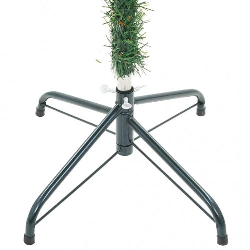 Mākslīgā Ziemassvētku Eglīte Zaļa 180 Cm Pvc Un Tērauds Vidaxl