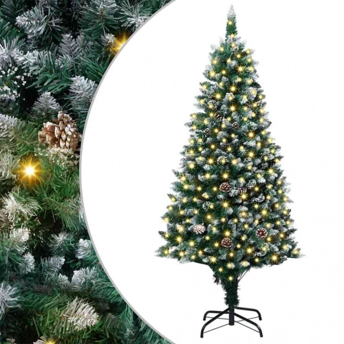 Mākslīgā Ziemassvētku Eglīte Zaļa 180 Cm Pvc Vidaxl