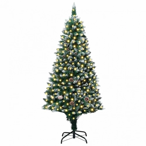 Mākslīgā Ziemassvētku Eglīte Zaļa 180 Cm Pvc Vidaxl