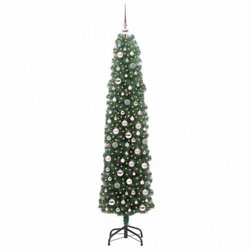 Mākslīgā Ziemassvētku Eglīte Zaļa 210 Cm Pvc Vidaxl