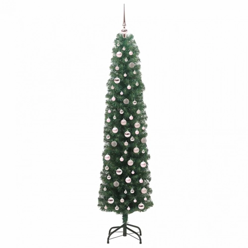 Mākslīgā Ziemassvētku Eglīte Zaļa 210 Cm Pvc Vidaxl
