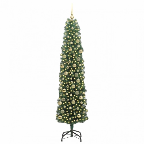 Mākslīgā Ziemassvētku Eglīte Zaļa 210 Cm Pvc Vidaxl