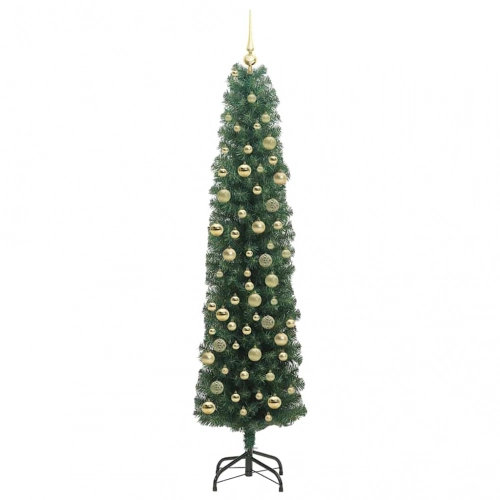 Mākslīgā Ziemassvētku Eglīte Zaļa 210 Cm Pvc Vidaxl