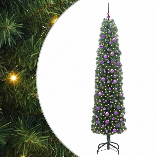 Mākslīgā Ziemassvētku Eglīte Zaļa 210 Cm Pvc Vidaxl