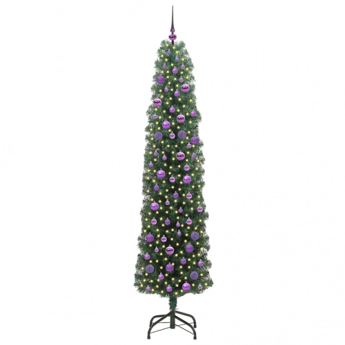 Mākslīgā Ziemassvētku Eglīte Zaļa 210 Cm Pvc Vidaxl