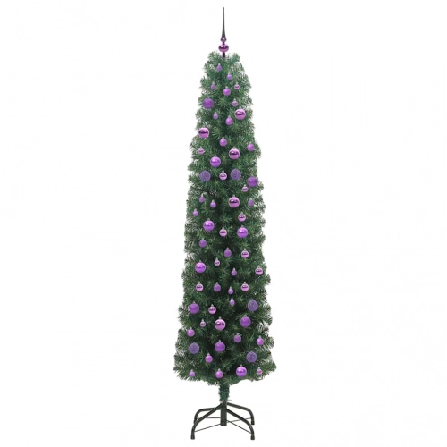 Mākslīgā Ziemassvētku Eglīte Zaļa 210 Cm Pvc Vidaxl