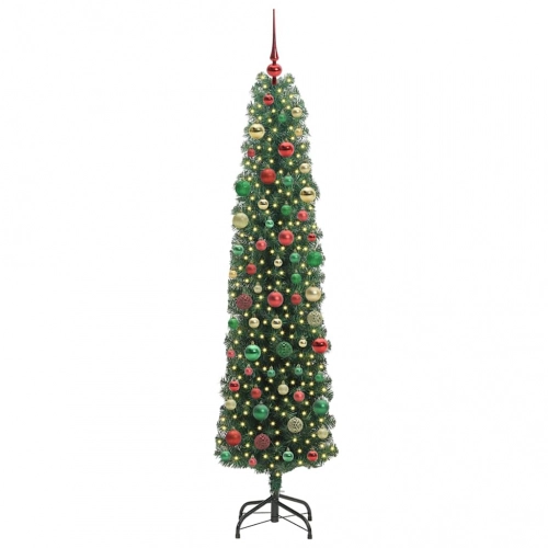 Mākslīgā Ziemassvētku Eglīte Zaļa 210 Cm Pvc Vidaxl