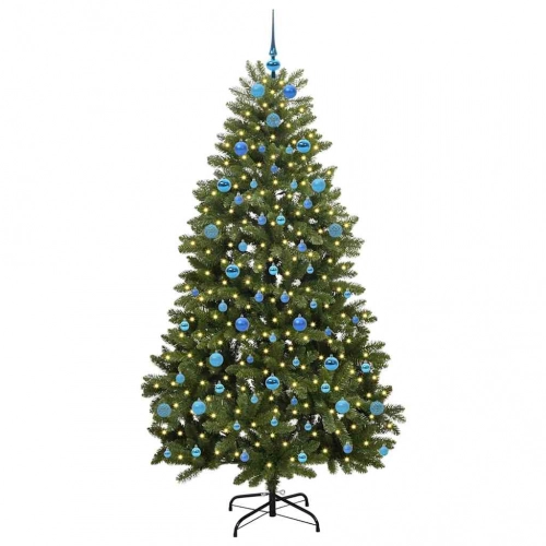 Mākslīgā Ziemassvētku Eglīte Zaļa 210 Cm Pvc Vidaxl