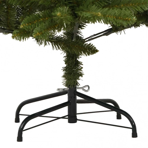 Mākslīgā Ziemassvētku Eglīte Zaļa 210 Cm Pvc Vidaxl