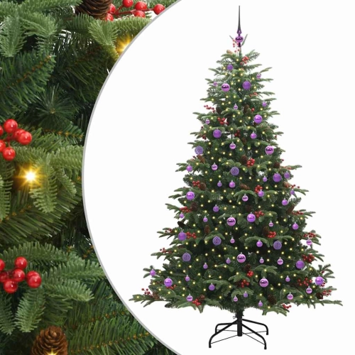 Mākslīgā Ziemassvētku Eglīte Zaļa 210 Cm Vidaxl