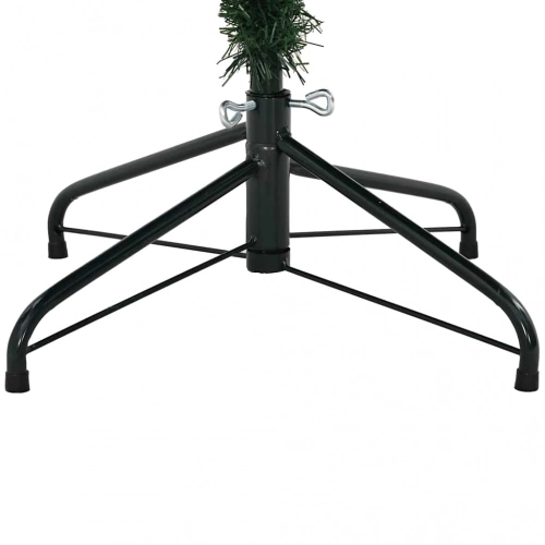 Mākslīgā Ziemassvētku Eglīte Zaļa 240 Cm Pvc, Pe Un Tērauds Vidaxl