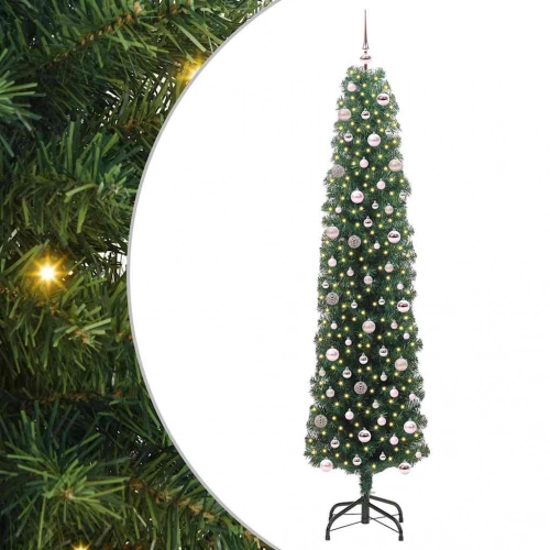 Mākslīgā Ziemassvētku Eglīte Zaļa 240 Cm Pvc Vidaxl