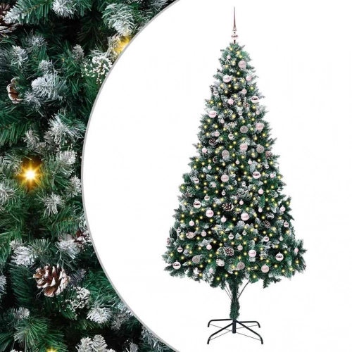 Mākslīgā Ziemassvētku Eglīte Zaļa 240 Cm Pvc Vidaxl