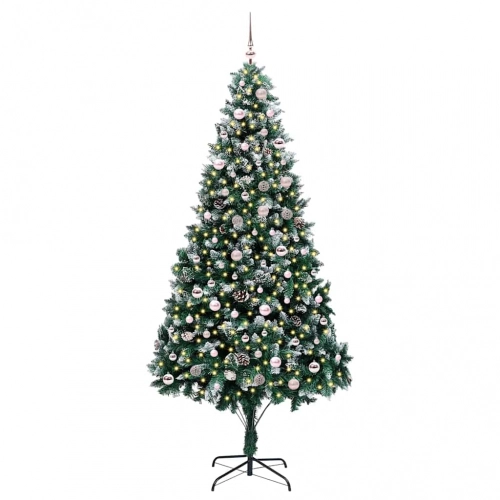 Mākslīgā Ziemassvētku Eglīte Zaļa 240 Cm Pvc Vidaxl