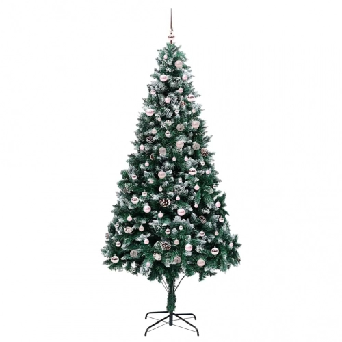 Mākslīgā Ziemassvētku Eglīte Zaļa 240 Cm Pvc Vidaxl