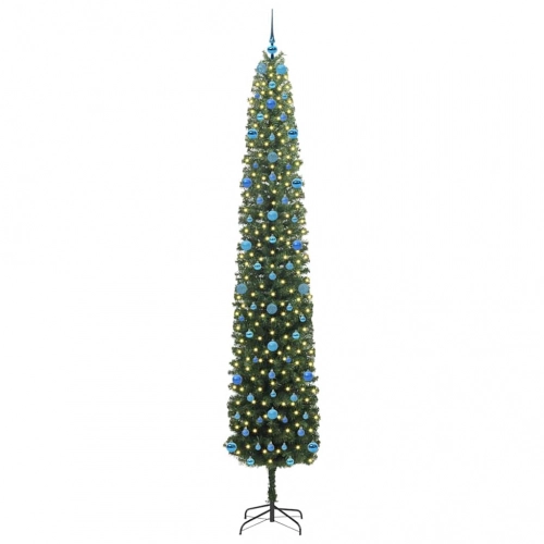 Mākslīgā Ziemassvētku Eglīte Zaļa 270 Cm Pvc Vidaxl
