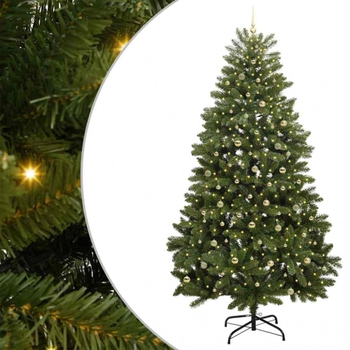 Mākslīgā Ziemassvētku Eglīte Zaļa 300 Cm Pvc Un Metāls Vidaxl