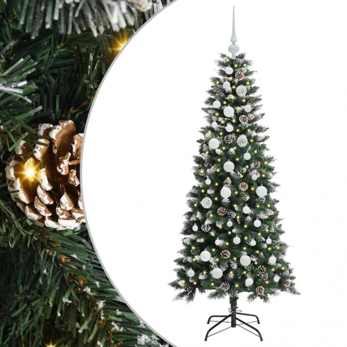 Mākslīgā Ziemassvētku Eglīte Zaļa 66 X 66 X 150 Cm Pvc Vidaxl