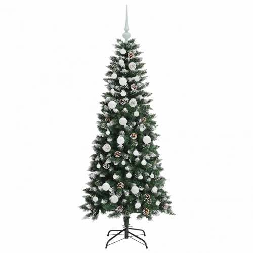 Mākslīgā Ziemassvētku Eglīte Zaļa 66 X 66 X 150 Cm Pvc Vidaxl