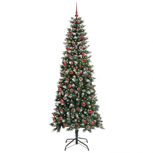 Mākslīgā Ziemassvētku Eglīte Zaļa 86 X 86 X 210 Cm Pvc Vidaxl