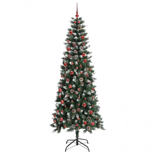 Mākslīgā Ziemassvētku Eglīte Zaļa 86 X 86 X 210 Cm Pvc Vidaxl