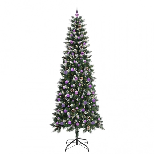 Mākslīgā Ziemassvētku Eglīte Zaļa 96 X 96 X 240 Cm Pvc Vidaxl
