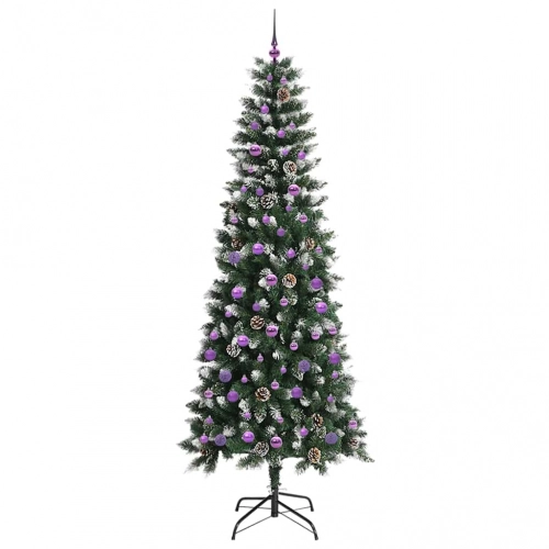 Mākslīgā Ziemassvētku Eglīte Zaļa 96 X 96 X 240 Cm Pvc Vidaxl