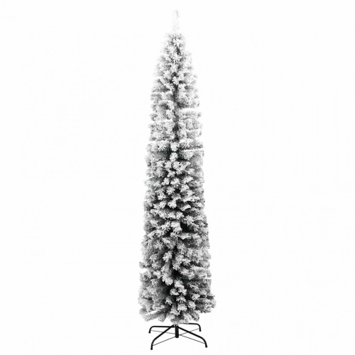 Mākslīgā Ziemassvētku Eglīte Zaļš Un Balts 180 Cm Pvc Vidaxl