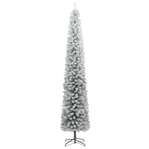 Mākslīgā Ziemassvētku Eglīte Zaļš Un Balts 270 Cm Pvc Vidaxl