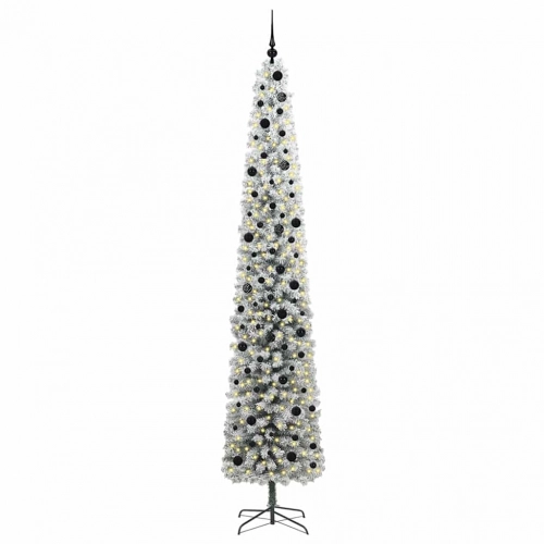 Mākslīgā Ziemassvētku Eglīte Zaļš Un Balts 300 Cm Pvc Vidaxl