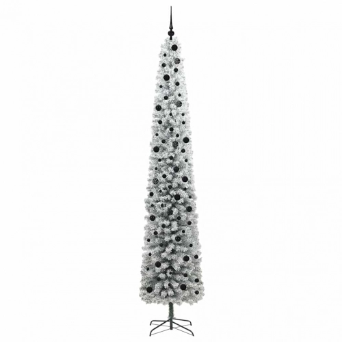 Mākslīgā Ziemassvētku Eglīte Zaļš Un Balts 300 Cm Pvc Vidaxl