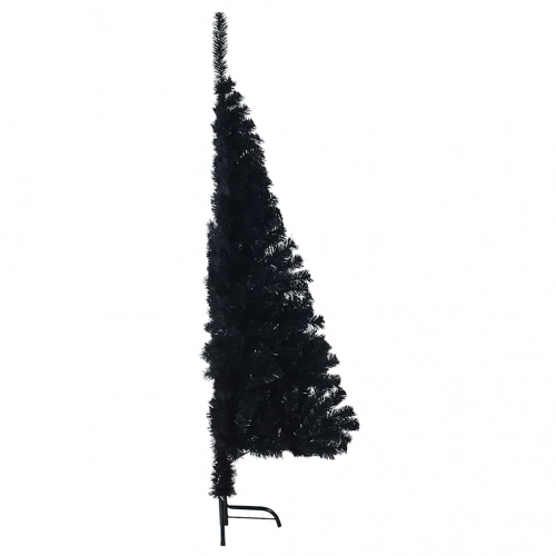 Mākslīgais Led Ziemassvētku Eglīte Su 150 Led Melna 150 Cm Pvc Vidaxl