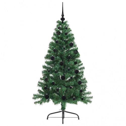 Mākslīgais Led Ziemassvētku Eglīte Su 150 Led Zaļa 150 Cm Pvc Vidaxl