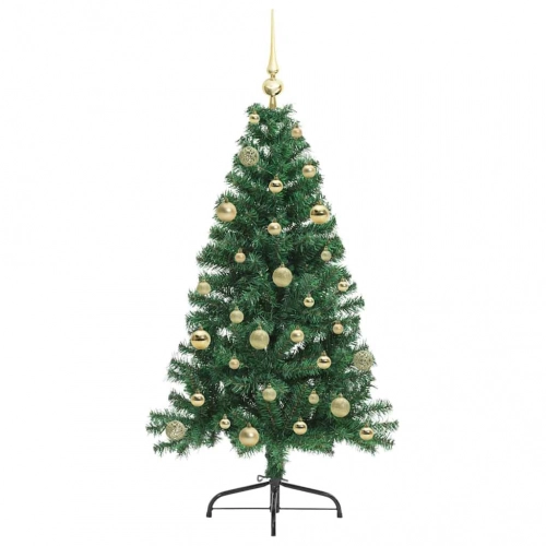 Mākslīgais Led Ziemassvētku Eglīte Su 150 Led Zaļa 150 Cm Pvc Vidaxl