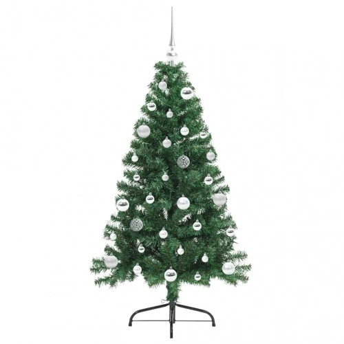Mākslīgais Led Ziemassvētku Eglīte Su 150 Led Zaļa 150 Cm Pvc Vidaxl