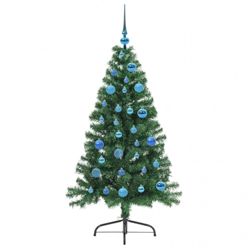 Mākslīgais Led Ziemassvētku Eglīte Su 150 Led Zaļa 150 Cm Pvc Vidaxl