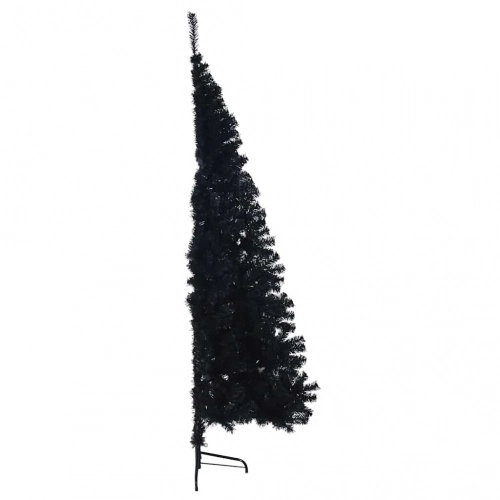 Mākslīgais Led Ziemassvētku Eglīte Su 300 Led Melna 210 Cm Pvc Vidaxl