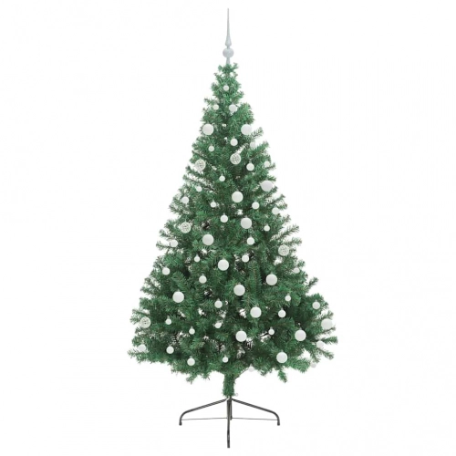 Mākslīgais Led Ziemassvētku Eglīte Su 300 Led Zaļa 180 Cm Pvc Vidaxl