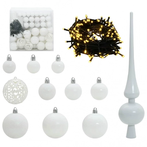 Mākslīgais Led Ziemassvētku Eglīte Su 300 Led Zaļa 180 Cm Pvc Vidaxl