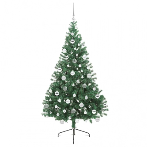 Mākslīgais Led Ziemassvētku Eglīte Su 300 Led Zaļa 180 Cm Pvc Vidaxl