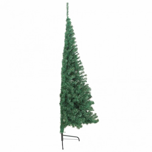 Mākslīgais Led Ziemassvētku Eglīte Su 300 Led Zaļa 210 Cm Pvc Vidaxl