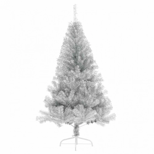 Mākslīgais Led Ziemassvētku Eglīte Sudraba 150 Cm Pet Vidaxl