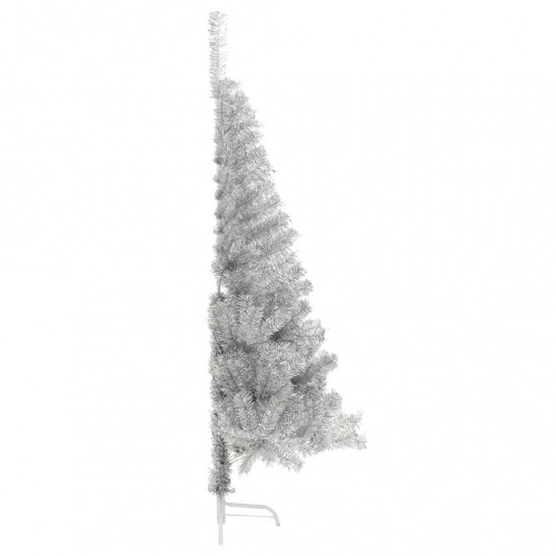 Mākslīgais Led Ziemassvētku Eglīte Sudraba 150 Cm Pet Vidaxl
