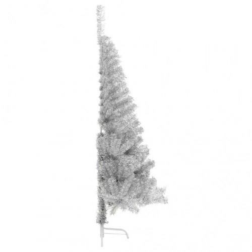 Mākslīgais Led Ziemassvētku Eglīte Sudraba 180 Cm Pet Vidaxl